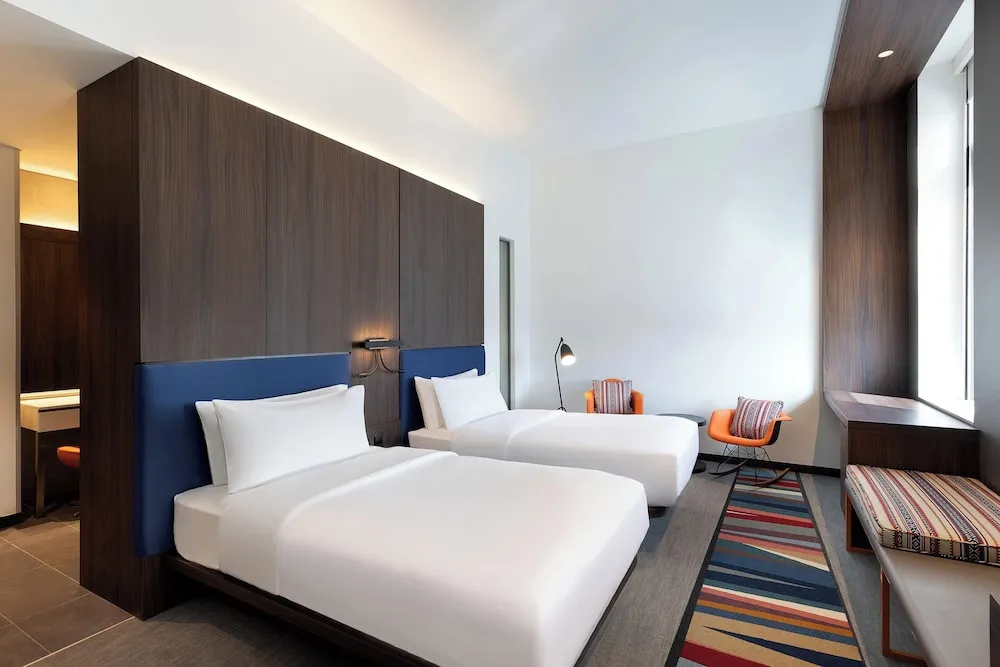 aloft, Oda, 2 Tek Kişilik Yatak, Sigara İçilmez