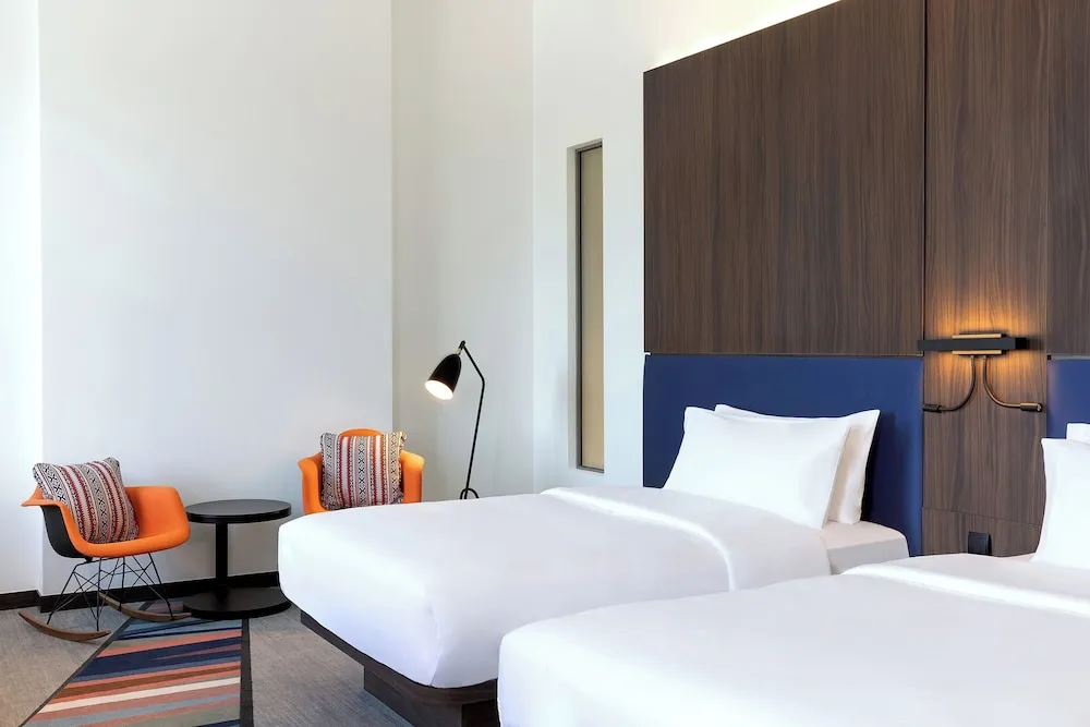 aloft, Oda, 2 Tek Kişilik Yatak, Sigara İçilmez