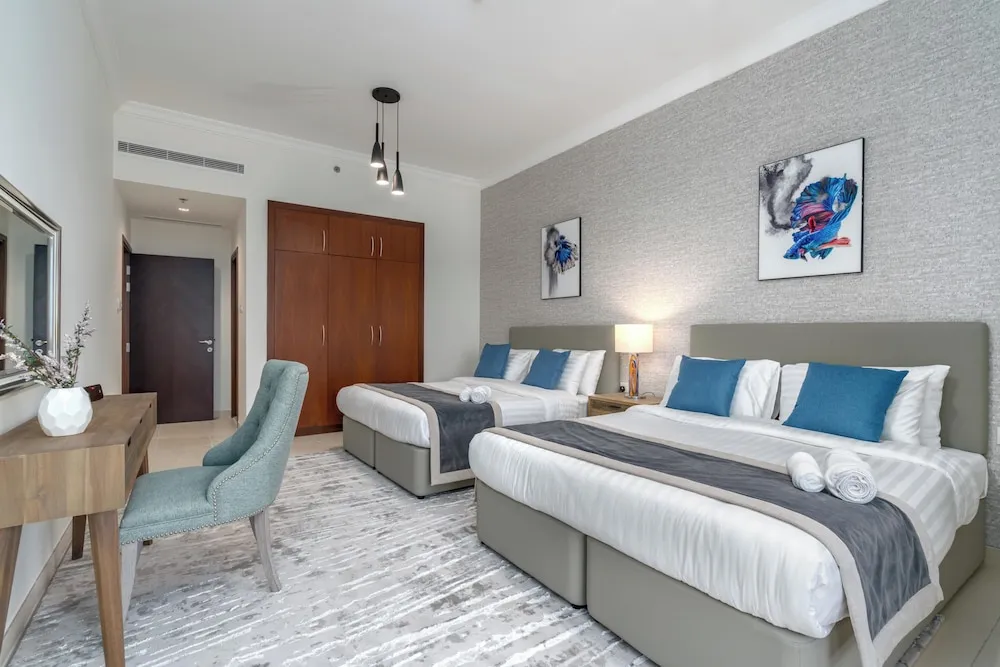 Luxury Apart Daire, 2 Yatak Odası, Balkon, Deniz Manzaralı