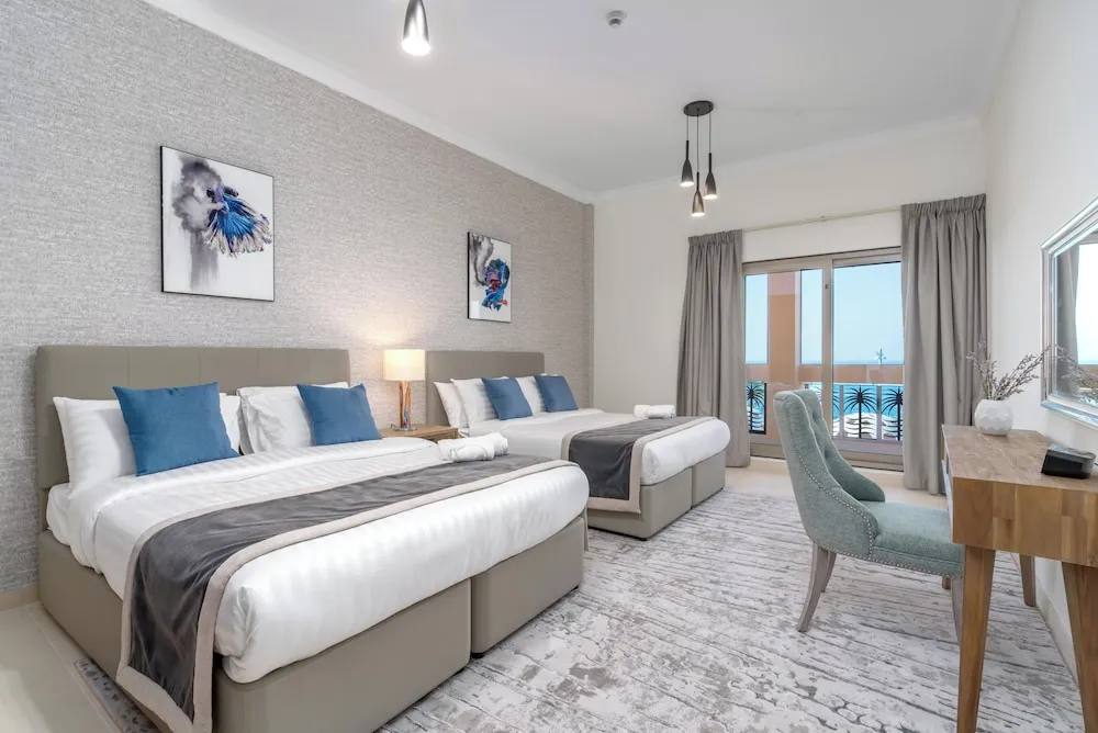 Luxury Apart Daire, 2 Yatak Odası, Balkon, Deniz Manzaralı