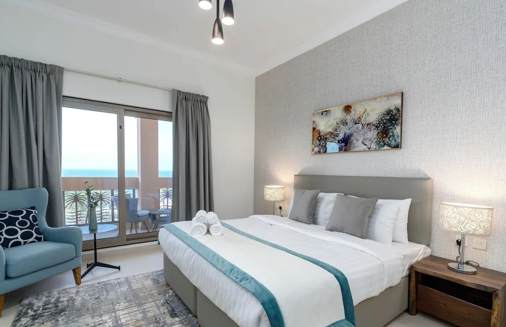 Luxury Apart Daire, 2 Yatak Odası, Balkon, Deniz Manzaralı