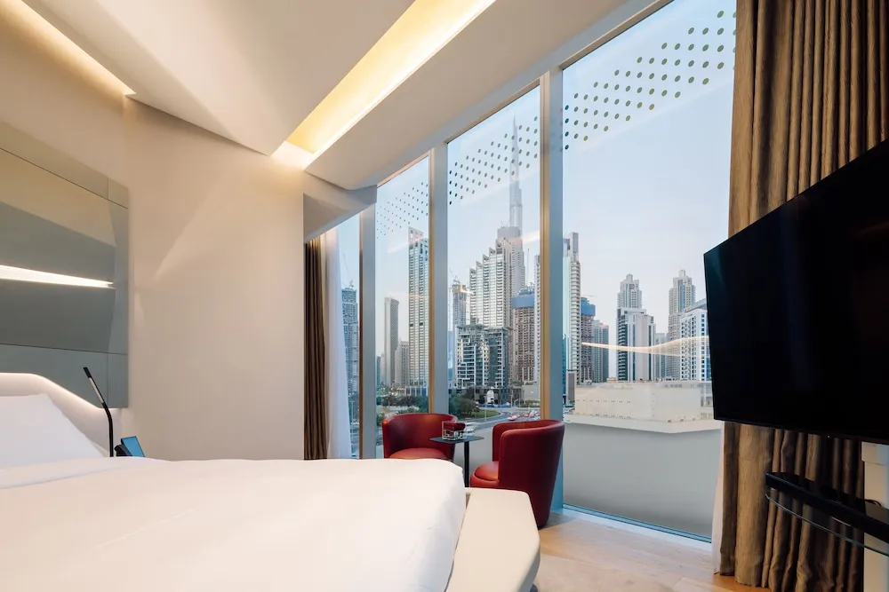 Studio ME + Suite with Burj Khalifa View and Jacuzzi