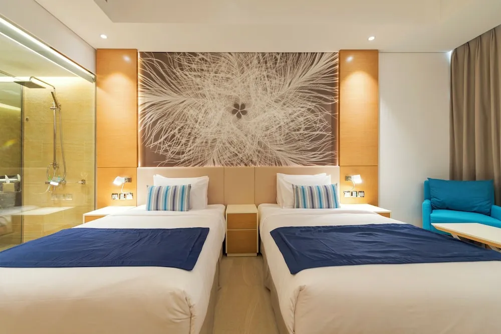 Superior Twin Room with Hotel Private Beach Access