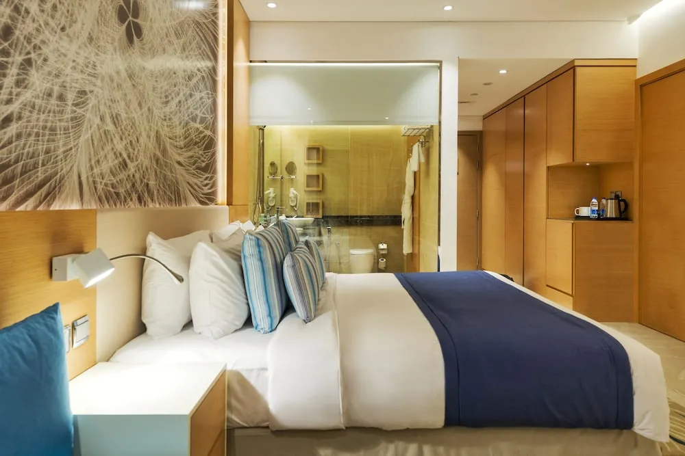 Deluxe Double Room with Balcony and Hotel Private Beach Access