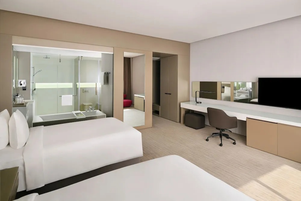 Premium Oda, 2 Tek Kişilik Yatak, Balkon, Marina Manzaralı