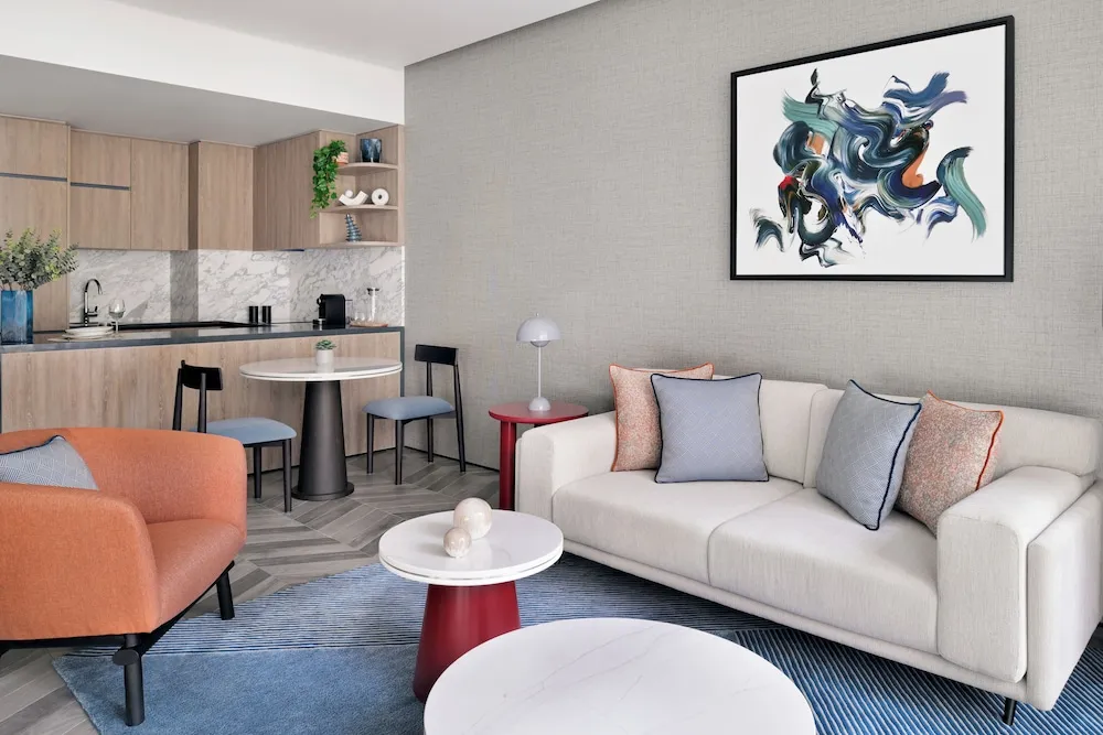 Oda, 1 Yatak Odası, Balkon (Residence, JBR View)