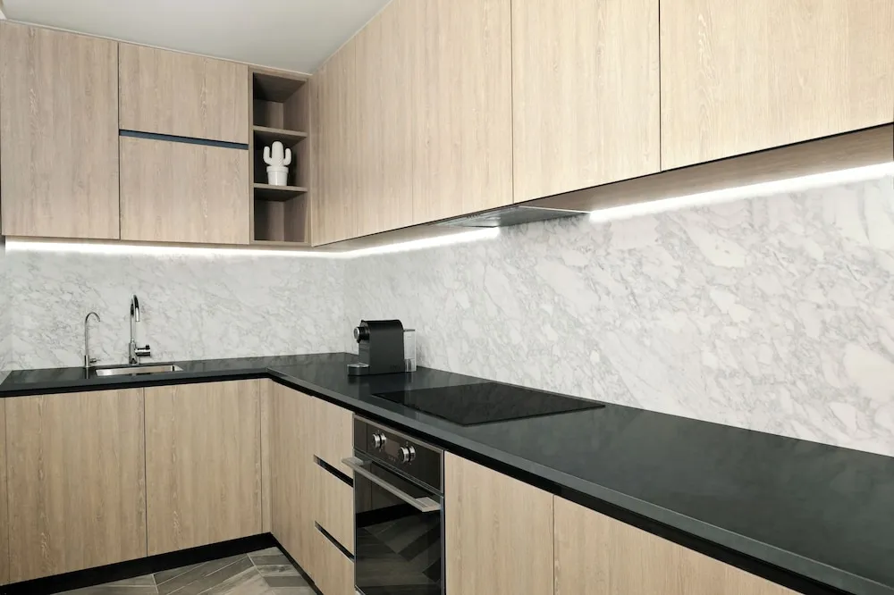 Oda, 3 Yatak Odası, Balkon, Marina Manzaralı (Residence)