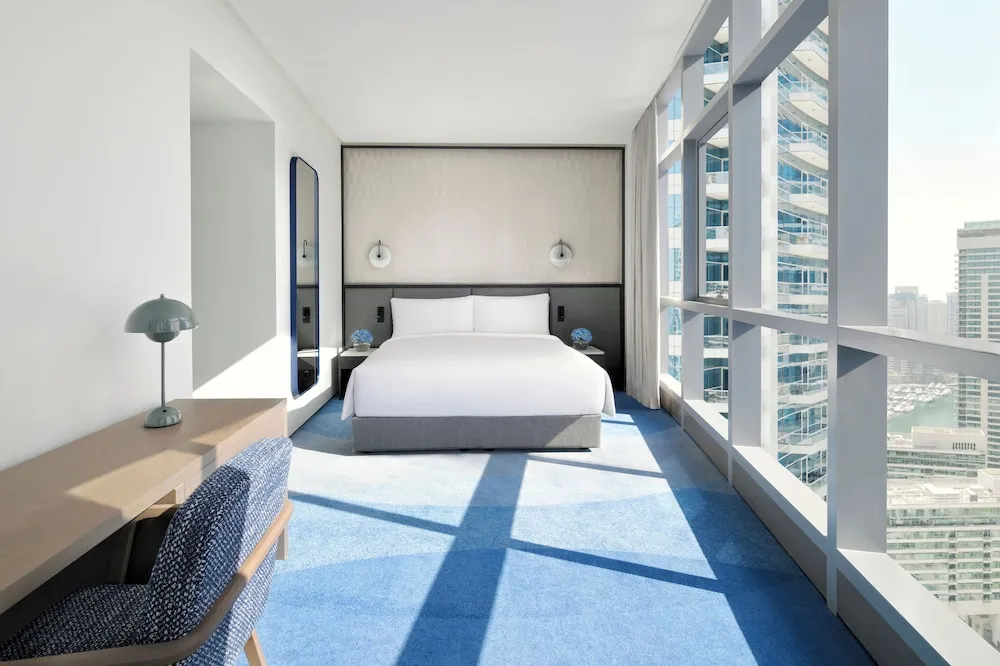 Oda, 2 Yatak Odası, Balkon (Residence, JBR View)