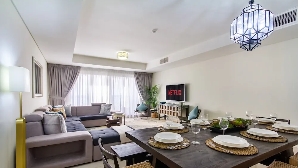 Luxury Apart Daire, 2 Yatak Odası, Deniz Manzaralı (Palm View)