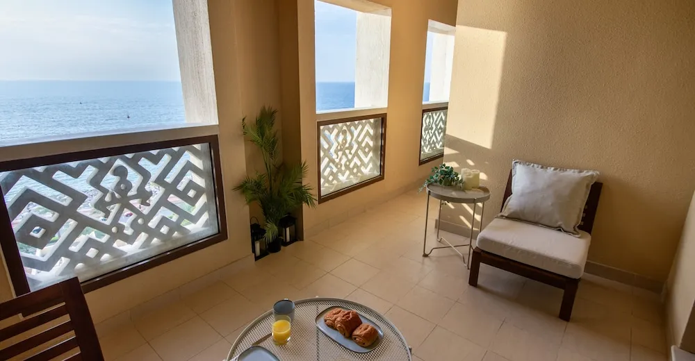 Luxury Apart Daire, 2 Yatak Odası, Deniz Manzaralı (Palm View)