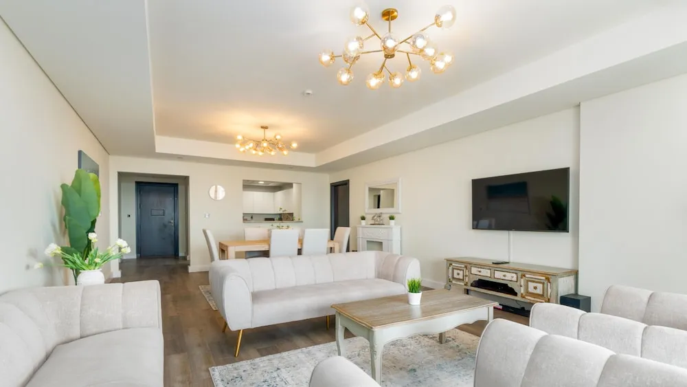 Luxury Apart Daire, 2 Yatak Odası, Deniz Manzaralı (Palm View)