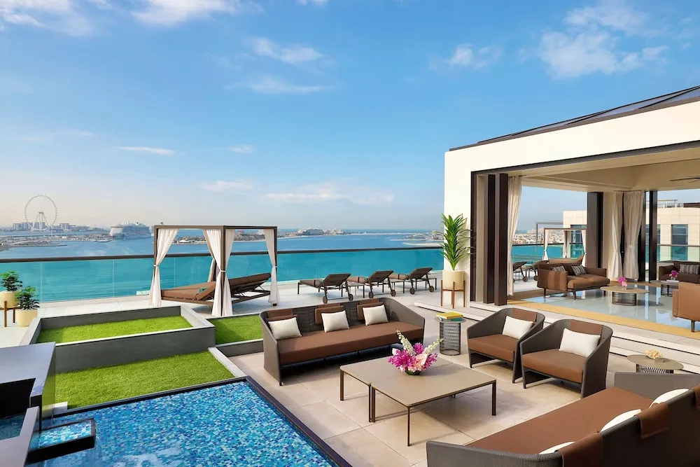 Luxury Çatı Katı Süiti (Penthouse), 1 Çift Kişilik Yatak, Deniz Manzaralı (Terrace)