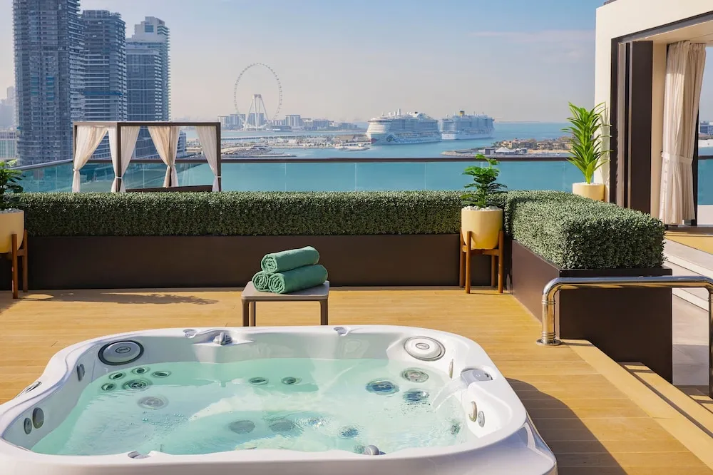 Luxury Çatı Katı Süiti (Penthouse), 1 Çift Kişilik Yatak, Deniz Manzaralı (Terrace)