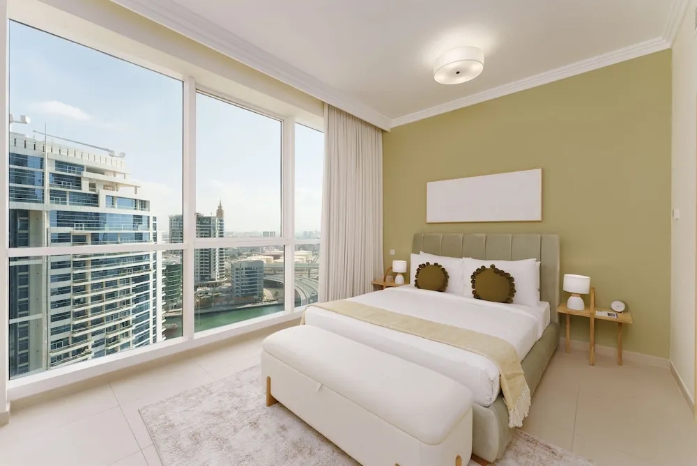 Deluxe Apart Daire, 2 Yatak Odası, Sigara İçilmez, Şehir Manzaralı