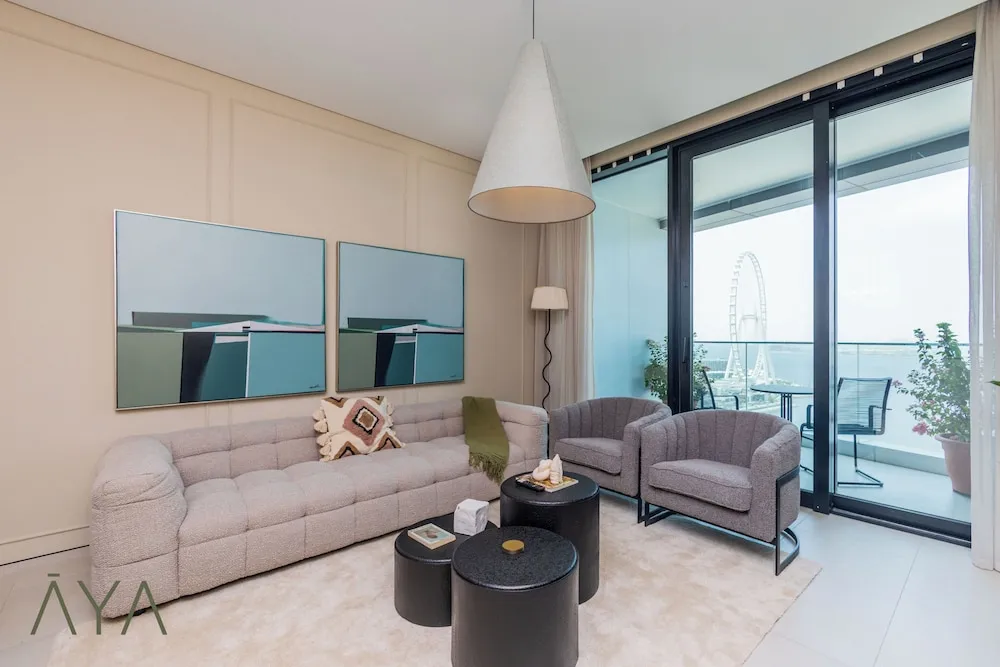 Design Apart Daire, Balkon, Deniz Manzaralı