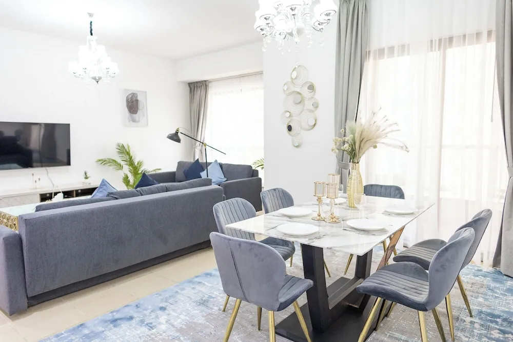 Deluxe Apart Daire, 3 Yatak Odası, Balkon, Marina Manzaralı