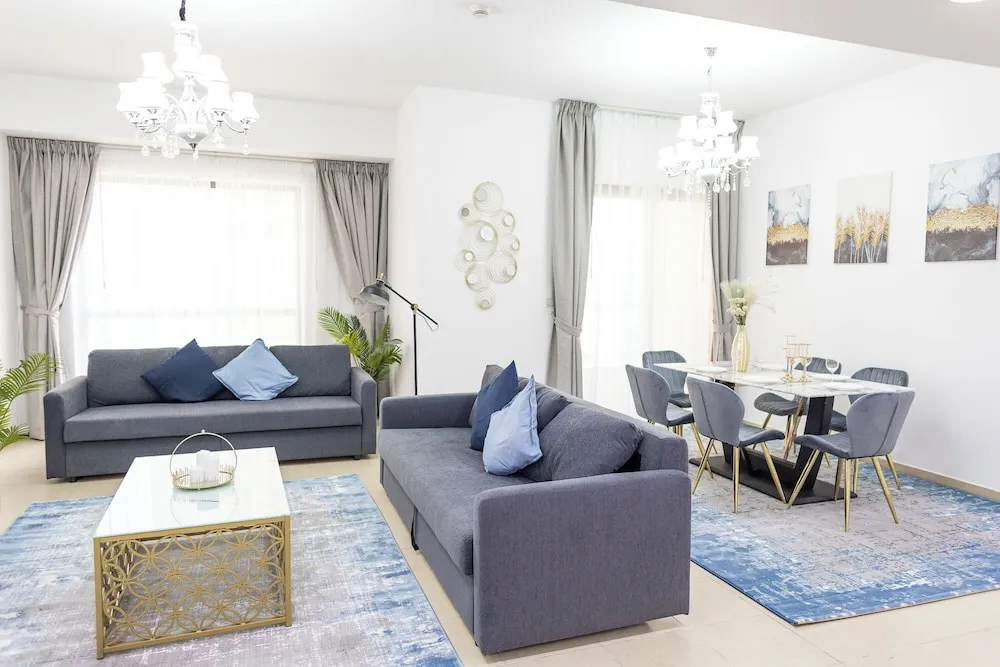 Deluxe Apart Daire, 3 Yatak Odası, Balkon, Marina Manzaralı