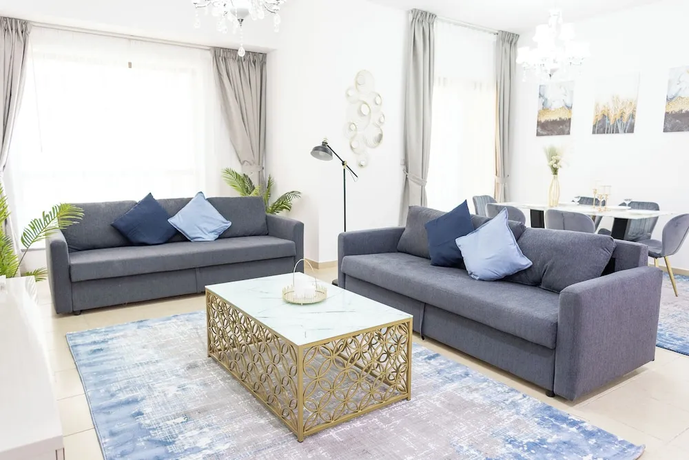 Deluxe Apart Daire, 3 Yatak Odası, Balkon, Marina Manzaralı