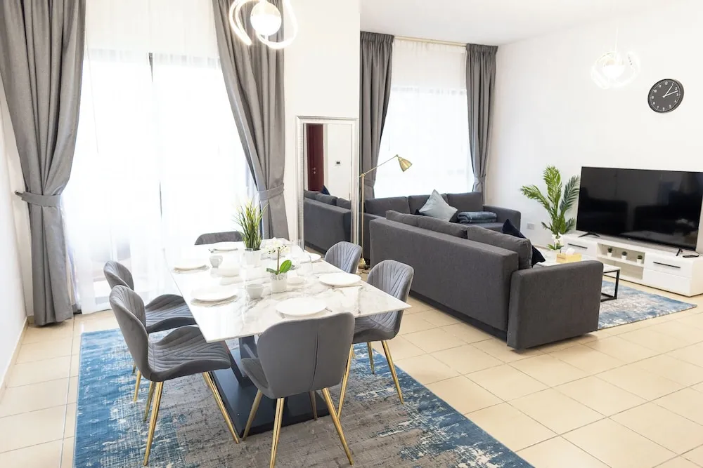 Deluxe Apart Daire, 2 Yatak Odası, Balkon, Marina Manzaralı