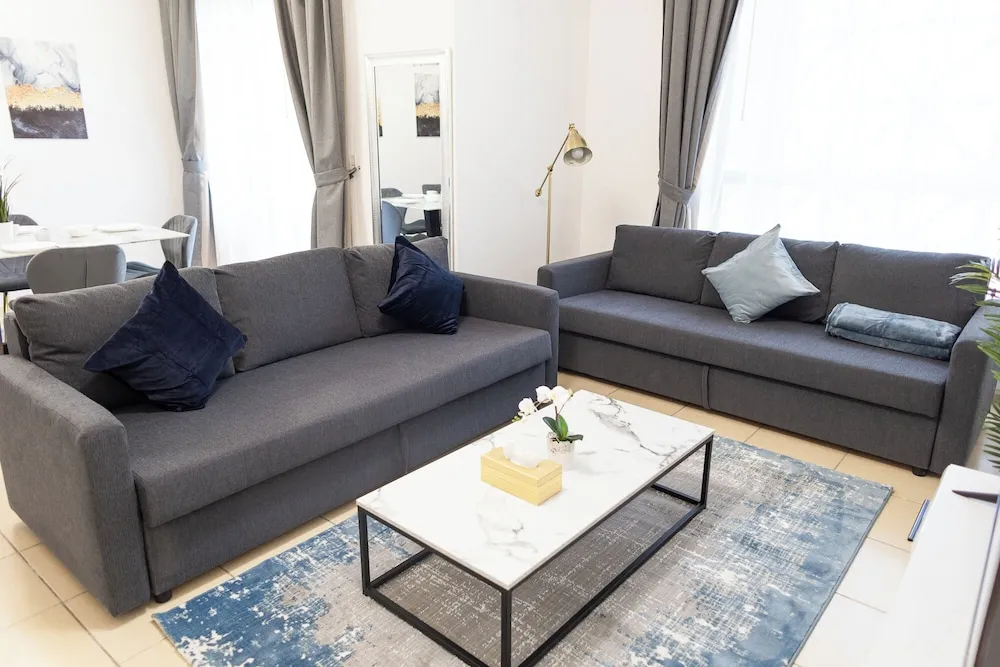 Deluxe Apart Daire, 2 Yatak Odası, Balkon, Marina Manzaralı