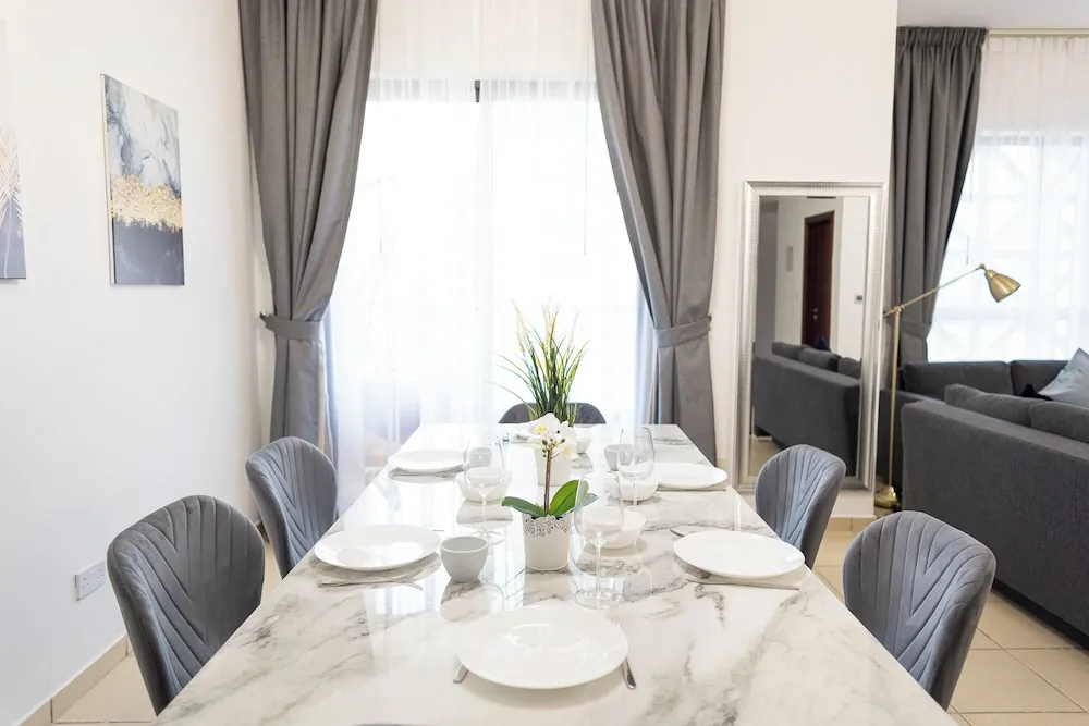 Deluxe Apart Daire, 2 Yatak Odası, Balkon, Marina Manzaralı