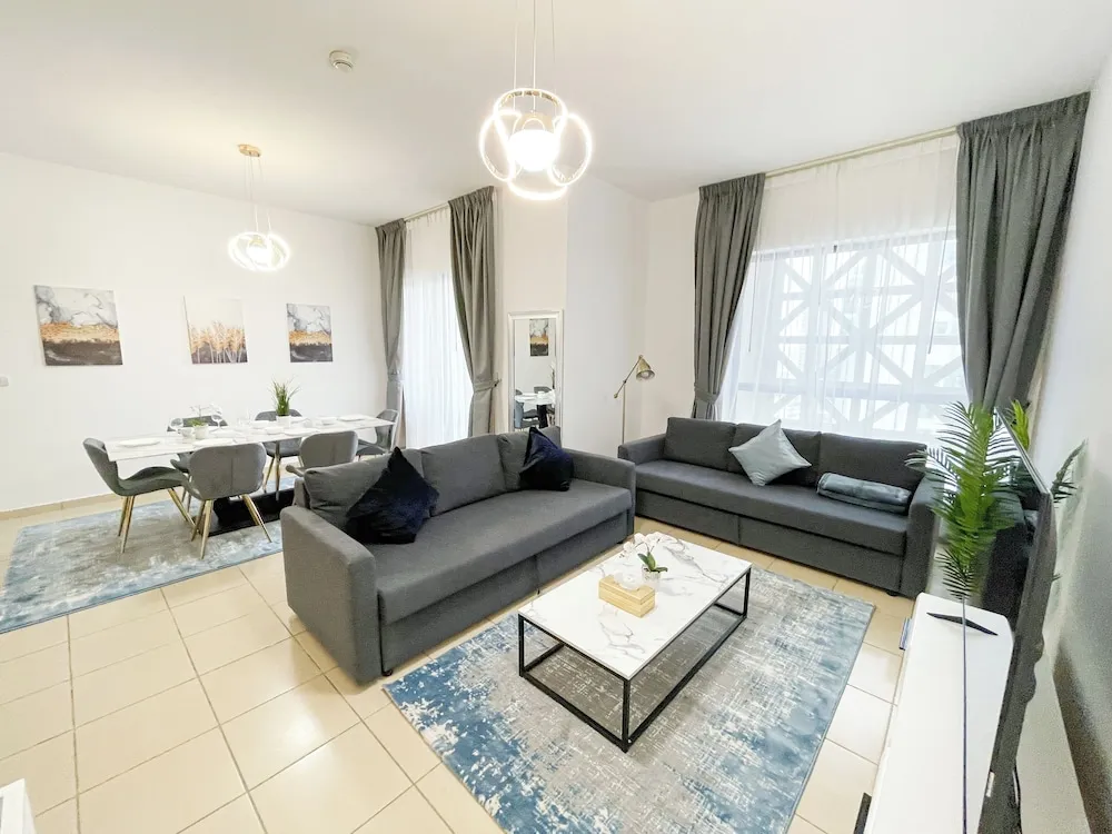 Deluxe Apart Daire, 2 Yatak Odası, Balkon, Marina Manzaralı