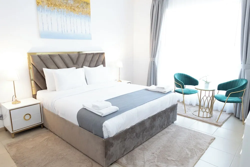 Deluxe Apart Daire, 2 Yatak Odası, Balkon, Marina Manzaralı