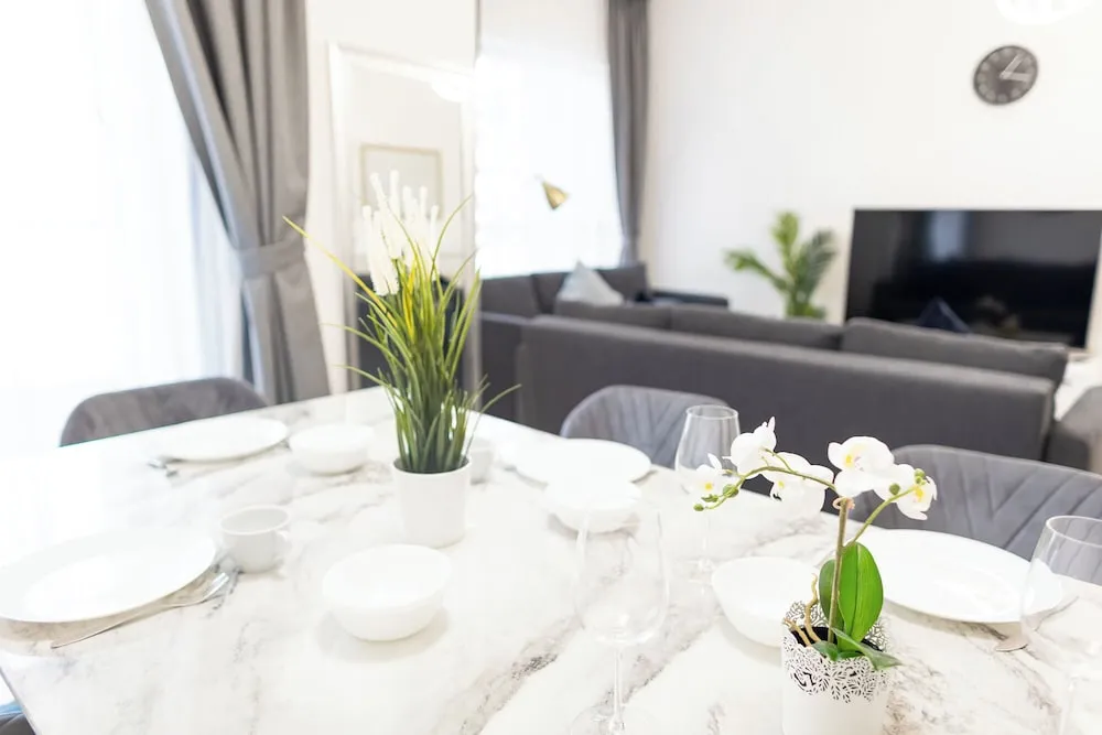 Deluxe Apart Daire, 2 Yatak Odası, Balkon, Marina Manzaralı