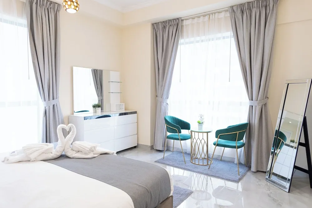 Deluxe Apart Daire, 2 Yatak Odası, Balkon, Kısmi Deniz Manzaralı