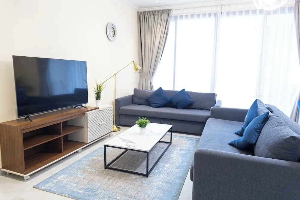 Deluxe Apart Daire, 2 Yatak Odası, Balkon, Kısmi Deniz Manzaralı