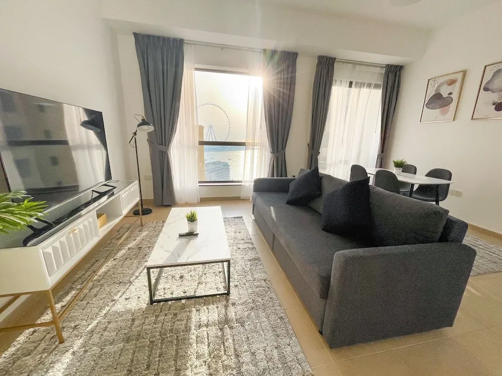 Deluxe Apart Daire, 1 Yatak Odası, Balkon, Kısmi Deniz Manzaralı