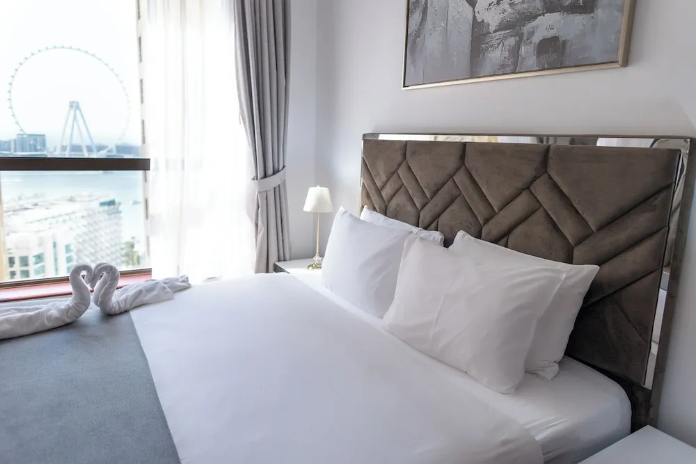 Deluxe Apart Daire, 1 Yatak Odası, Balkon, Kısmi Deniz Manzaralı