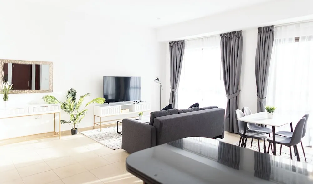 Deluxe Apart Daire, 1 Yatak Odası, Balkon, Kısmi Deniz Manzaralı
