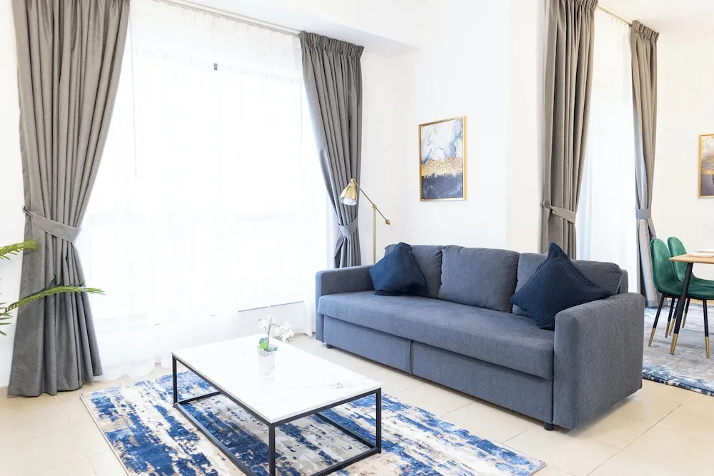 Deluxe Apart Daire, 1 Yatak Odası, Balkon, Marina Manzaralı