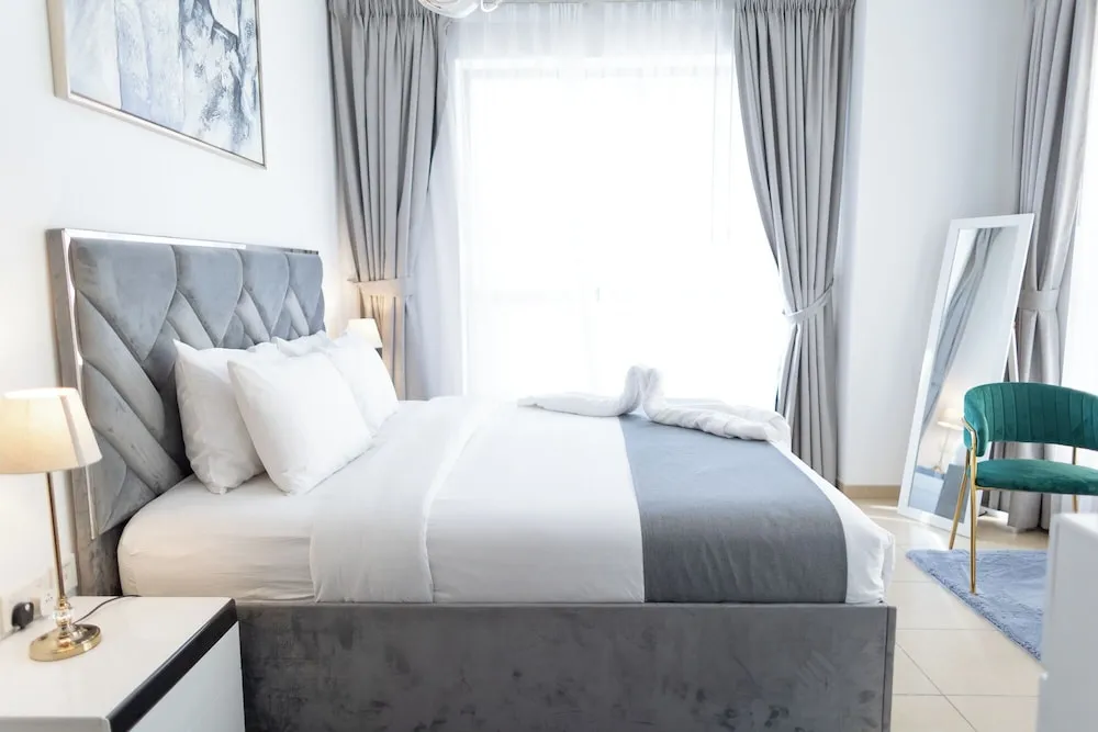 Deluxe Apart Daire, 1 Yatak Odası, Balkon, Marina Manzaralı