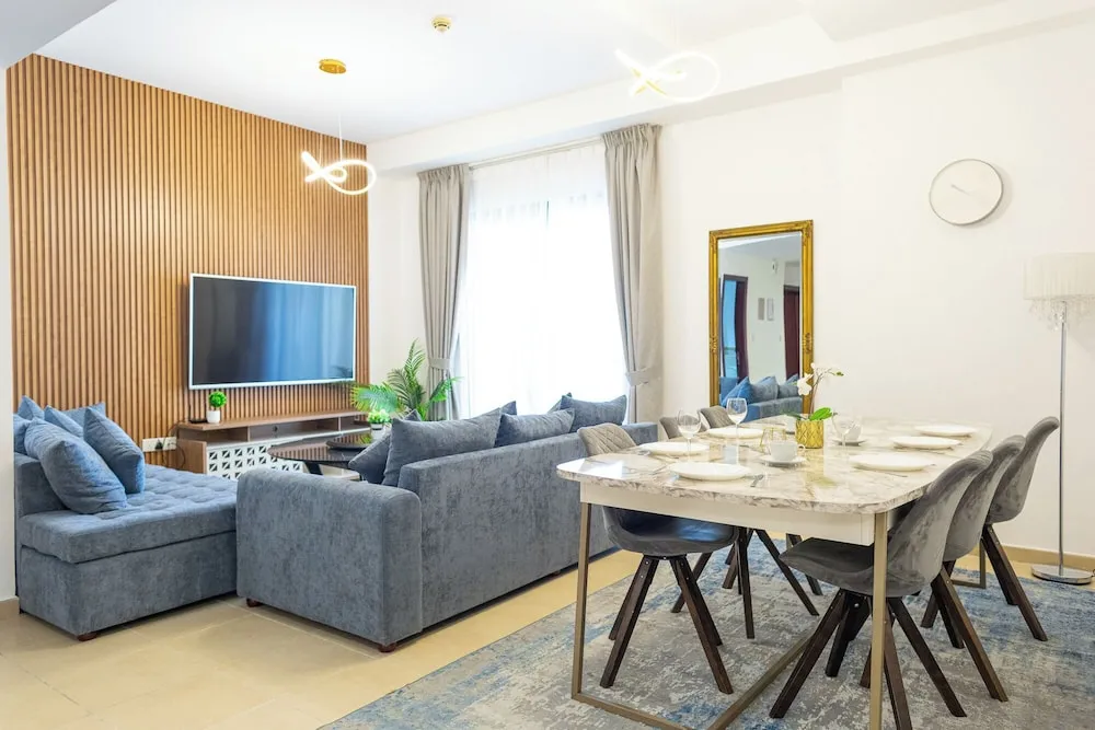 Deluxe Apart Daire, 2 Yatak Odası, Balkon, Marina Manzaralı