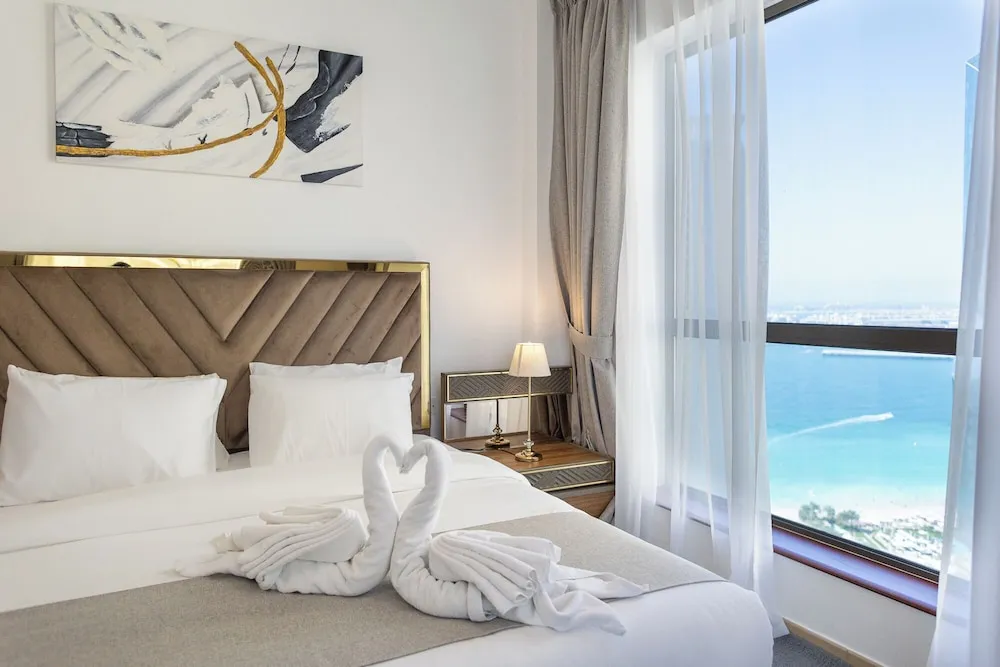 Deluxe Apart Daire, 2 Yatak Odası, Balkon, Marina Manzaralı