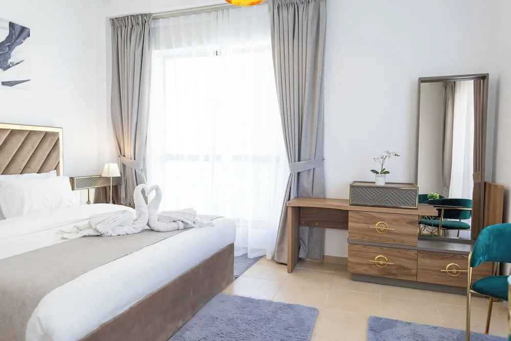 Deluxe Apart Daire, 2 Yatak Odası, Balkon, Marina Manzaralı