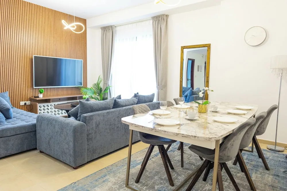 Deluxe Apart Daire, 2 Yatak Odası, Balkon, Marina Manzaralı