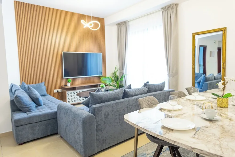 Deluxe Apart Daire, 2 Yatak Odası, Balkon, Marina Manzaralı