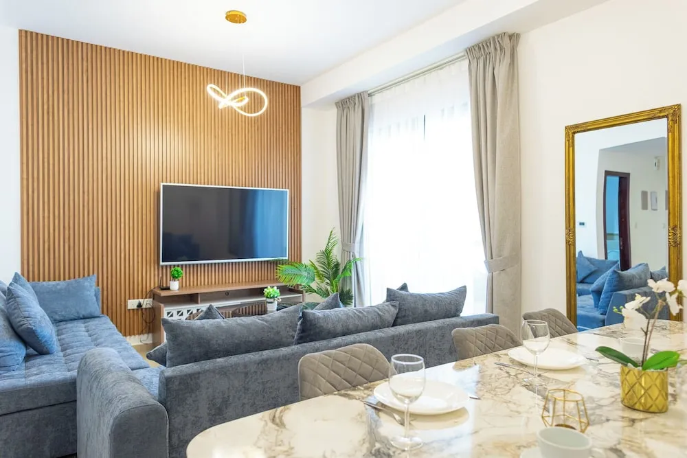 Deluxe Apart Daire, 2 Yatak Odası, Balkon, Marina Manzaralı