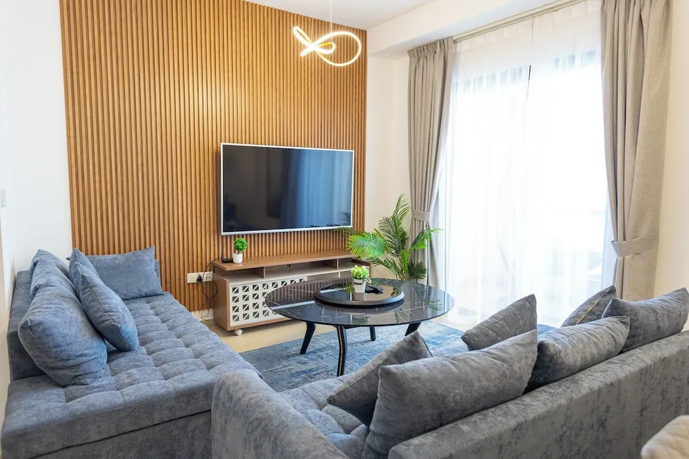 Deluxe Apart Daire, 2 Yatak Odası, Balkon, Marina Manzaralı
