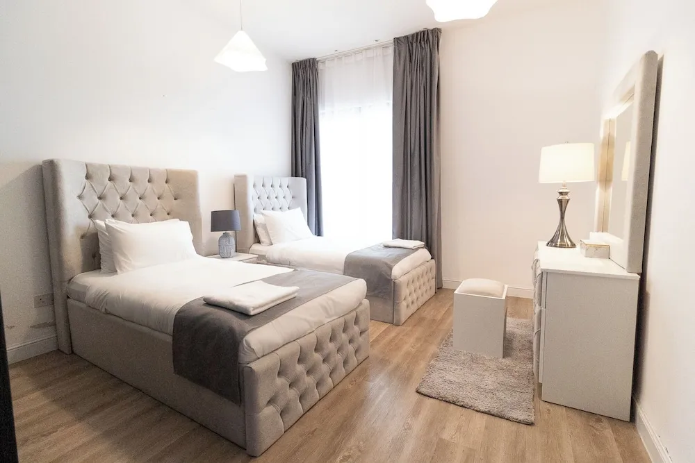 Comfort Apart Daire, 2 Yatak Odası, Balkon, Marina Manzaralı