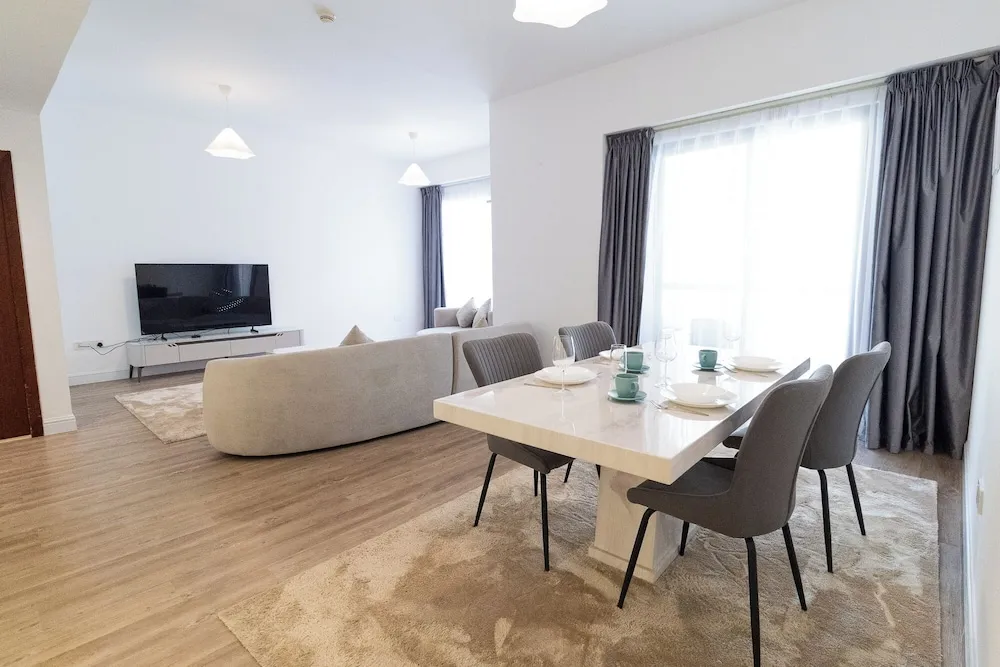 Comfort Apart Daire, 2 Yatak Odası, Balkon, Marina Manzaralı