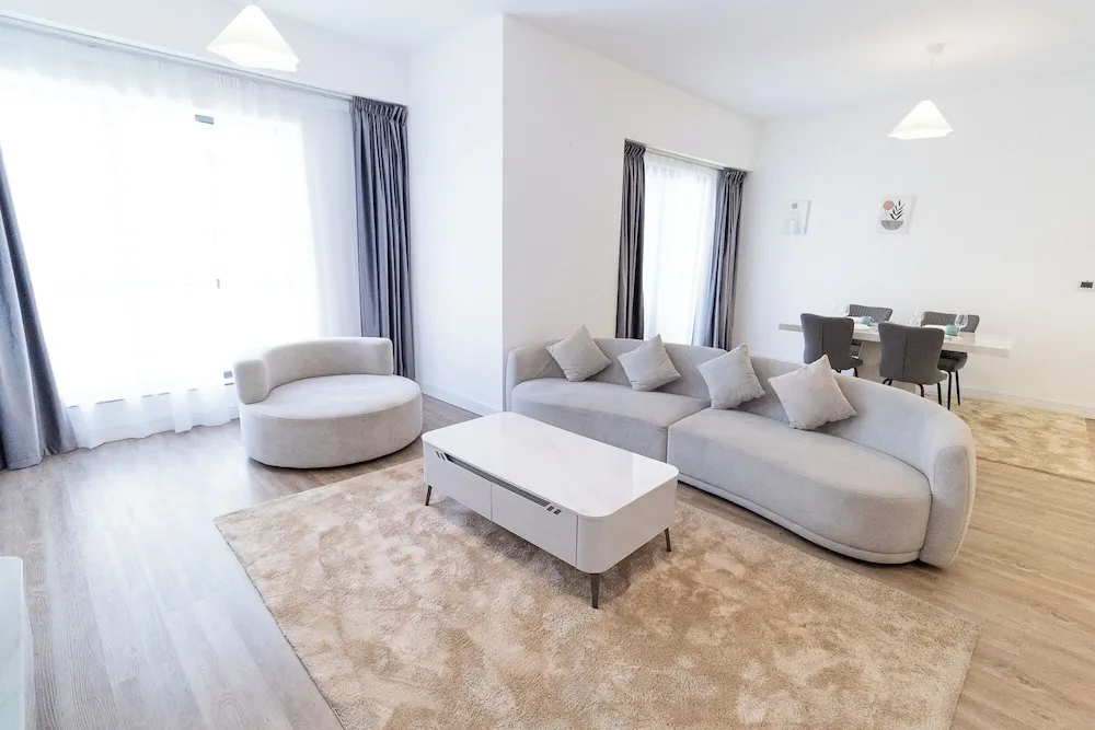 Comfort Apart Daire, 2 Yatak Odası, Balkon, Marina Manzaralı