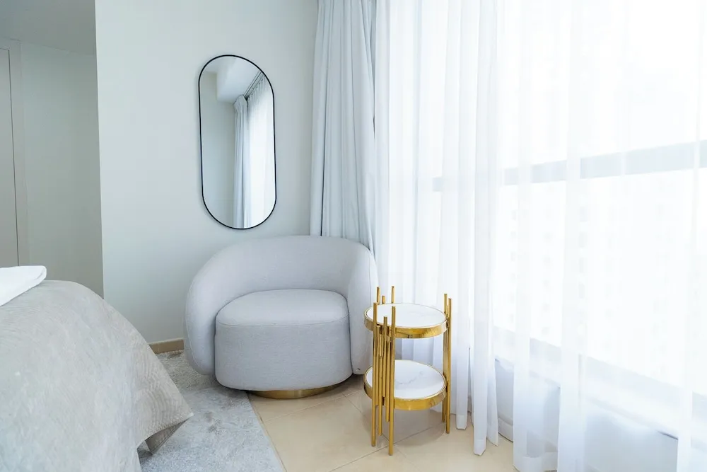 Deluxe Apart Daire, 1 Yatak Odası, Balkon, Marina Manzaralı