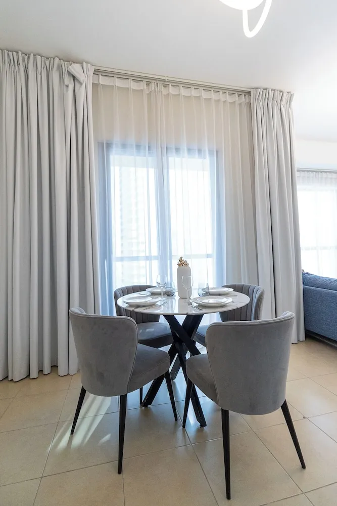 Deluxe Apart Daire, 1 Yatak Odası, Balkon, Marina Manzaralı