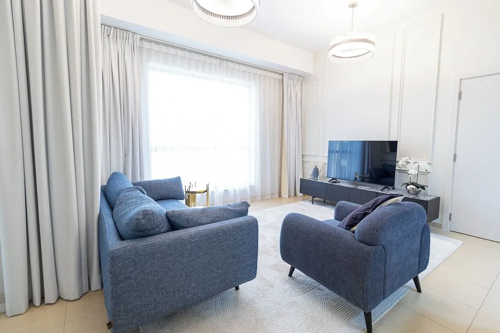 Deluxe Apart Daire, 1 Yatak Odası, Balkon, Marina Manzaralı