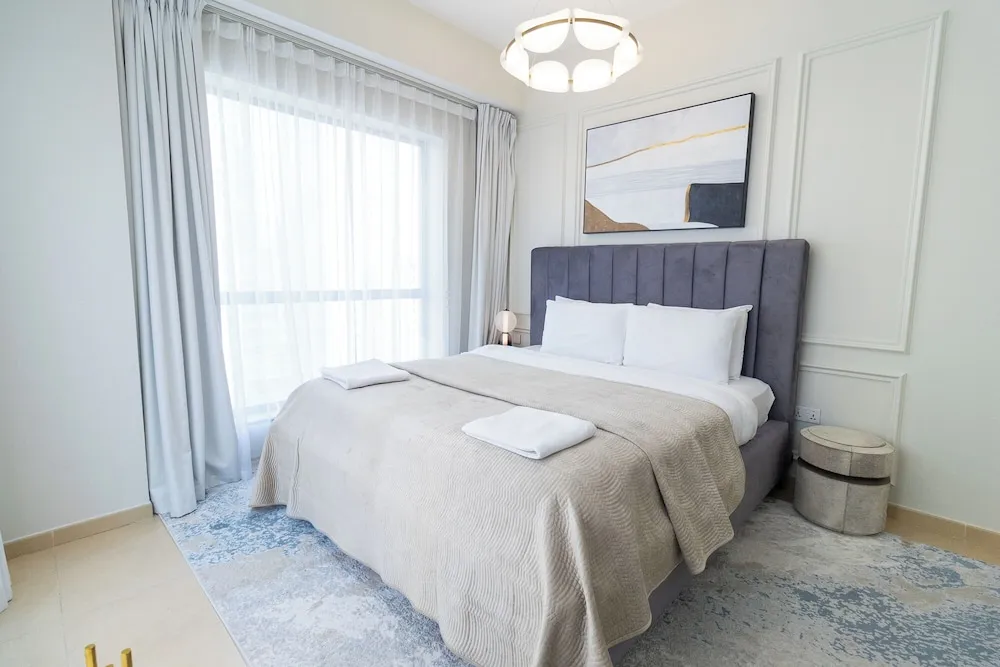 Deluxe Apart Daire, 1 Yatak Odası, Balkon, Marina Manzaralı