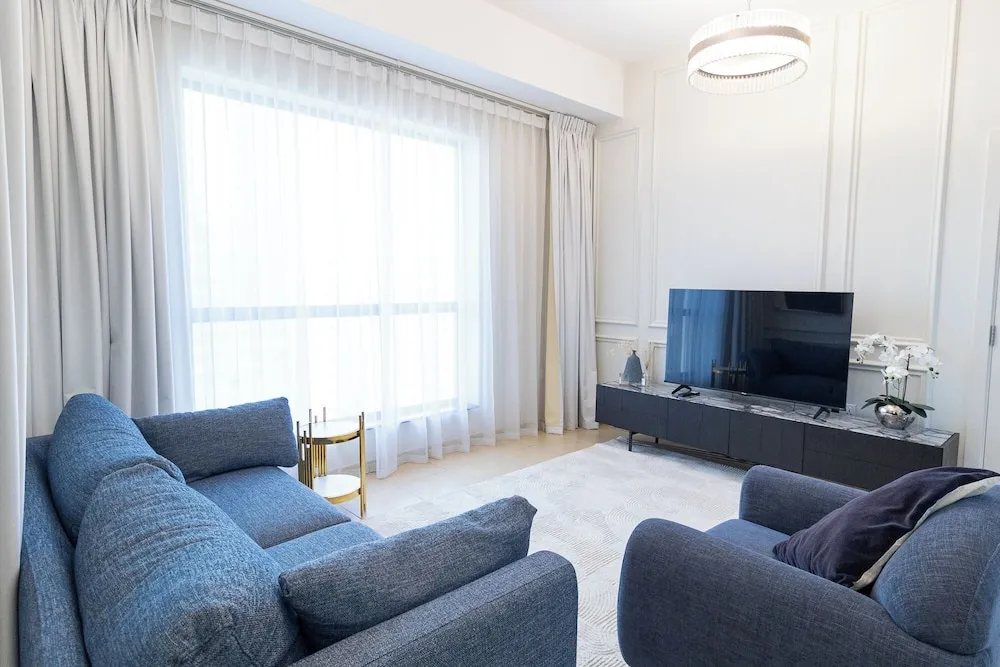 Deluxe Apart Daire, 1 Yatak Odası, Balkon, Marina Manzaralı